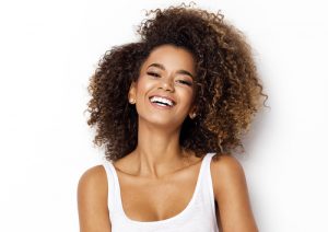 young African-American woman smiling